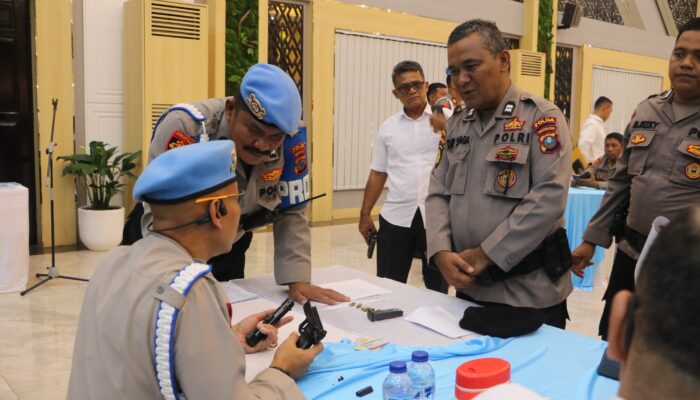 Propam dan SLOG Mabes Polri Cek Senpi di Polda Sumut, Pastikan Kesiapan Personel dan Kepatuhan Aturan