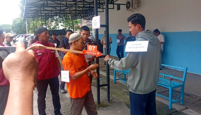 Rekonstruksi Kasus Pembunuhan di Silinda: Tersangka Peragakan 10 Adegan Tragis
