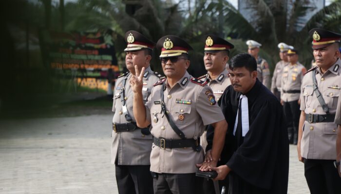 Kapolres Sergai Pimpin Sertijab Sejumlah Pejabat, Tekankan Profesionalisme dan Pelayanan Humanis