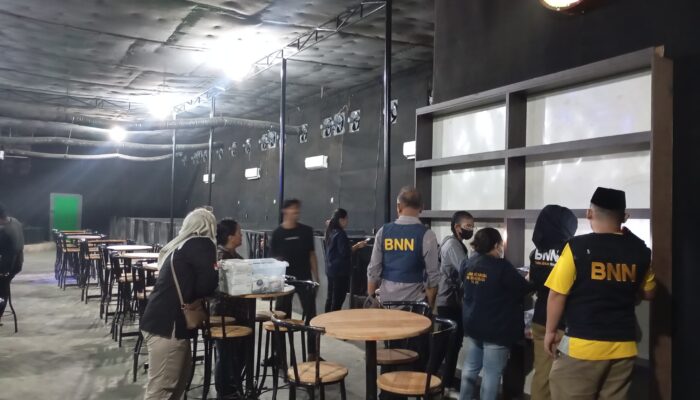 Razia Terpadu di THM Sergai, 50 Pengunjung Positif Narkoba Diamankan