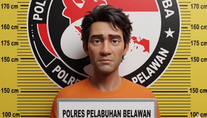 Penggerebekan di Labuhan Deli: Polisi Ringkus Pria 49 Tahun Diduga Pengedar Sabu