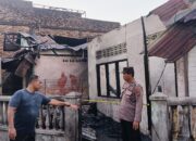 Dua Rumah Terbakar di Perbaungan, Diduga Akibat Percikan Api dari Motor dan BBM Pertalite