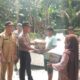Polsek Teluk Mengkudu Salurkan Bantuan untuk Korban Kebakaran di Bogak Besar