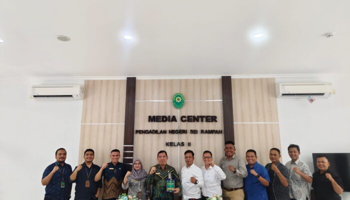 Sinergi Pers dan Peradilan, PN Sei Rampah Ajak Forwaka Sajikan Informasi Hukum yang Objektif