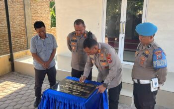 Kapolres Sergai Resmikan Prasasti Mushola Al-Jabbar di Polsek Sei Rampah