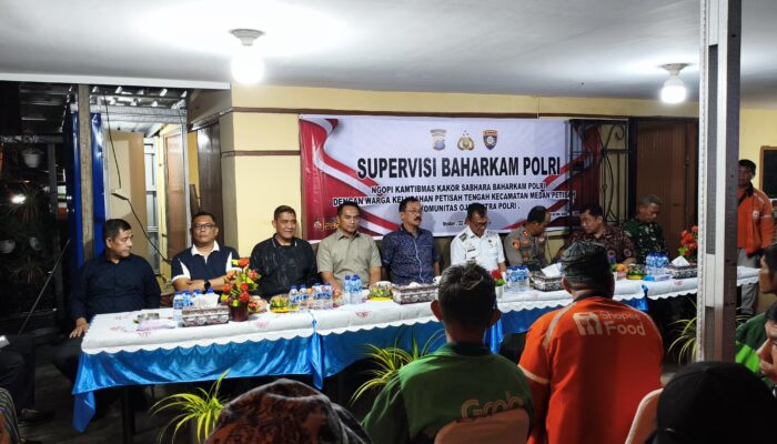 Ngopi Kamtibmas di Medan: Baharkam Polri Rangkul Warga dan Ojol Perkuat Keamanan Lingkungan