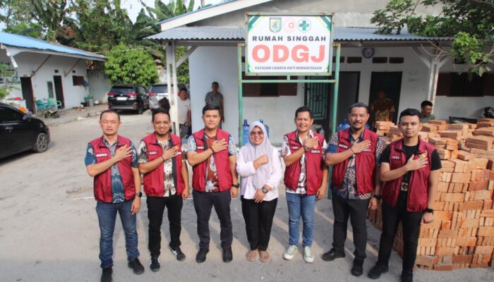 Satreskrim Polres Sergai Tebar Kepedulian, Kunjungi Rumah Singgah ODGJ di Teluk Mengkudu