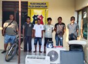 Gerak Kilat Polisi: Tiga Pelaku Curat di Bandar Huluan Dibekuk dalam Hitungan Jam