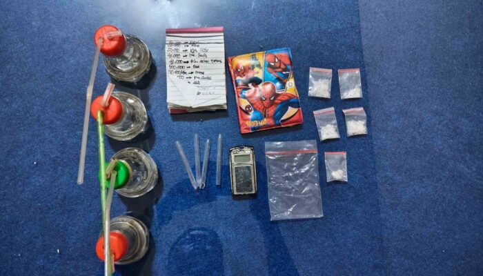 Gerebek Dua Titik di Medang Deras, Polisi Temukan Sarang Narkoba dan Amankan Seorang Pria