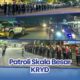 Patroli Besar KRYD Brimob Polda Sumut Sisir Wilayah Belawan, Jamin Keamanan Warga