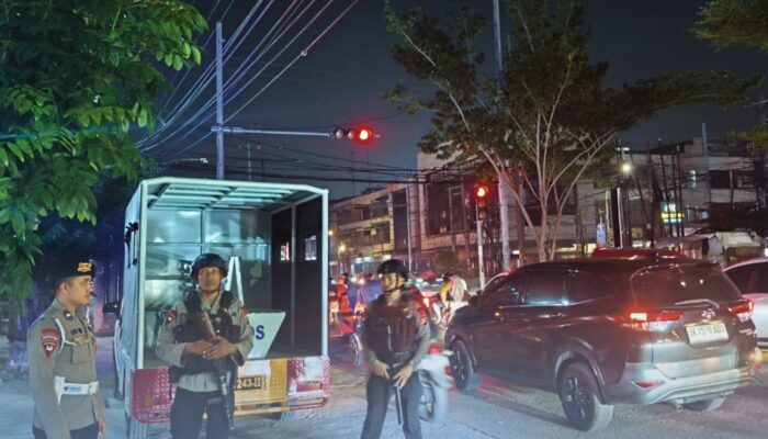 Brimob Polda Sumut Gencarkan Patroli Malam di Kota Medan, Antisipasi Begal hingga Balap Liar