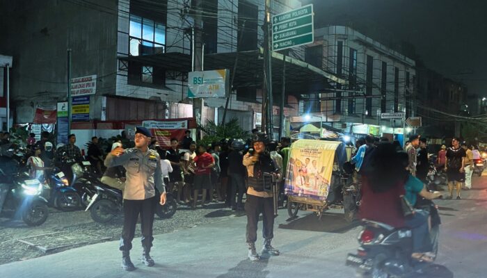 Patroli Blue Light Brimob Polda Sumut Cepat Tanggap, Keributan Usai Laka Lantas di Medan Berhasil Diredam