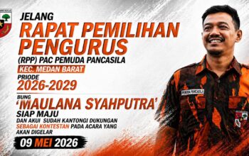 Dukungan Mengalir Deras, Maulana Syahputra Menguat Jelang RPP PAC Medan Barat