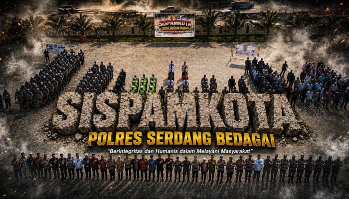 Polres Sergai Matangkan Pengamanan May Day 2026 Lewat Simulasi Sispam Kota
