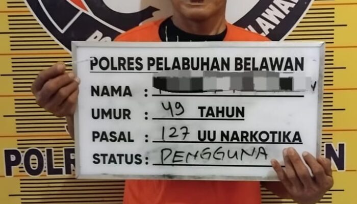Penggerebekan Dramatis di Medan Barat, Polisi Ringkus 2 Pengedar dan 5 Pemakai Sabu