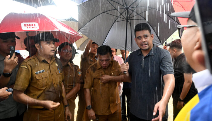 Gubernur Sumut Bobby Nasution Desak Percepatan Proyek Tanggul dan Sabodam Sungai Tukka