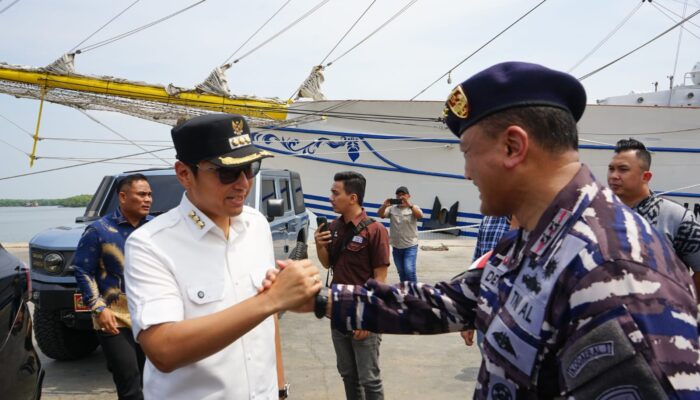 KRI Bima Suci Tiba di Belawan, Rico Waas Siap Kenalkan Potensi Medan ke Mata Dunia