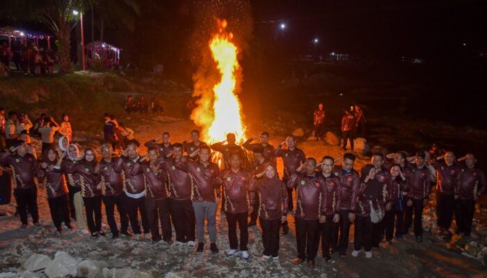 Api Unggun Satukan Semangat, Makrab Pramuka Sergai Perkuat Solidaritas di Bah Bolon