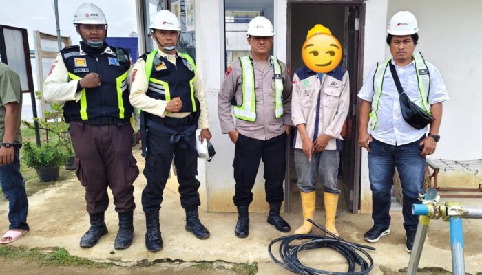 Aksi Cepat Polsek Bosar Maligas Ungkap Pencurian Kabel di Kawasan Industri Sei Mangkei