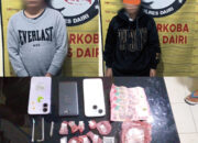 Residivis Narkoba dan Seorang Wanita Ditangkap di Kamar Kos Sidikalang, Sabu Nyaris Dibuang ke Saluran Air