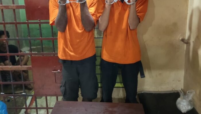 Grebek Sarang Sabu di Stabat Lama, Satres Narkoba Polres Langkat Amankan Dua Pria