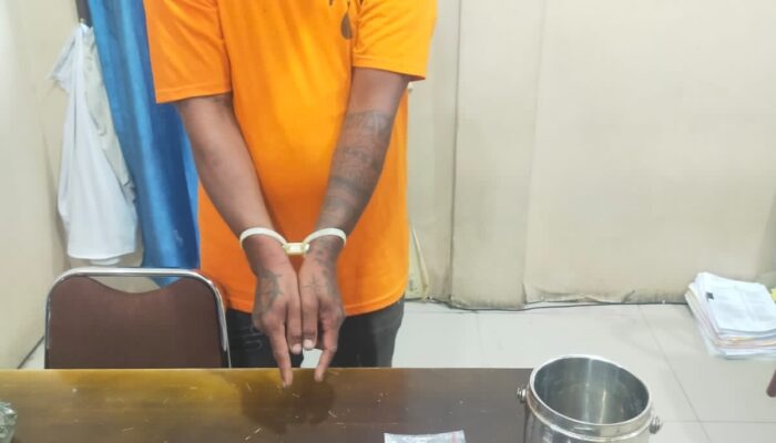 Pengedar Sabu di Karo Diringkus Polisi, Tujuh Paket Narkoba dan Alat Edar Disita