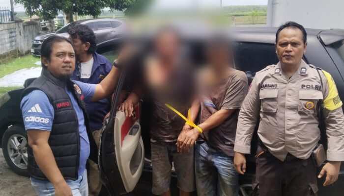 Dikejar Warga dan Polisi, Dua Pencuri Anak Lembu di Simalungun Tertangkap Usai Tabrak Pemotor