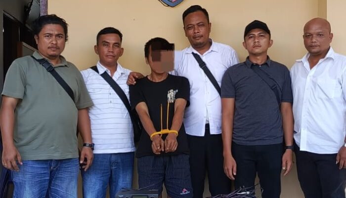 Polsek Tanah Jawa Ringkus Pelaku Pembobolan Gereja, Inventaris Berhasil Diamankan