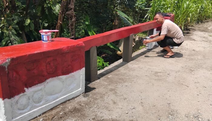 Polsek Dolok Masihul Tuntaskan Renovasi Jembatan Desa, Bukti Nyata Kepedulian Polri untuk Masyarakat