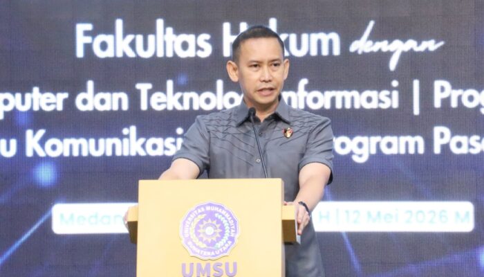 Direktur Siber Polda Sumut Kupas Tuntas Ancaman Kejahatan Digital di Kampus UMSU