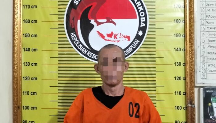 Terlindungi: Pria separuh baya bawa ganja di jalinsum Padang Sidempuan di ciduk aparat