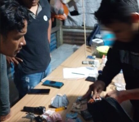 Kejar-kejaran di Marelan Berakhir Dramatis, Pengedar Sabu “Jabrik” Ditangkap Sat Narkoba Belawan