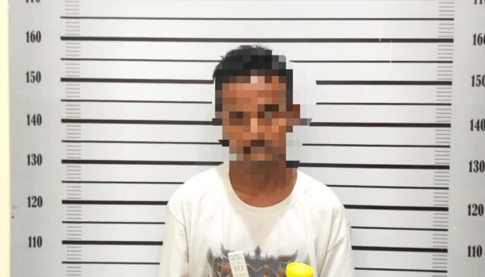 Digerebek Polisi Usai Aduan Warga, Dua Pengedar Sabu di Kampung Pon Sergai Ditangkap