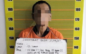 Digerebek Saat Tunggu Pembeli, Pria Paruh Baya di Medan Tembung Simpan Sabu dan Ganja