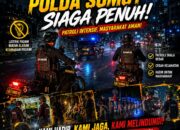 Blackout SUMBAGUT Lumpuhkan Penerangan, Polda Sumut Turunkan Personel Jaga Kota Tetap Aman