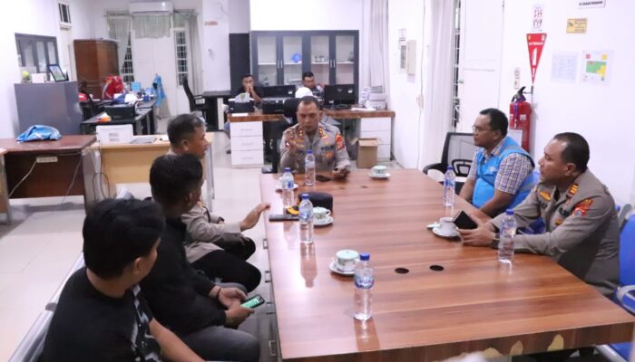 Blackout SUMBAGUT,Kapolres Sergai Turun Langsung Pantau Pengamanan PLN dan Objek Vital