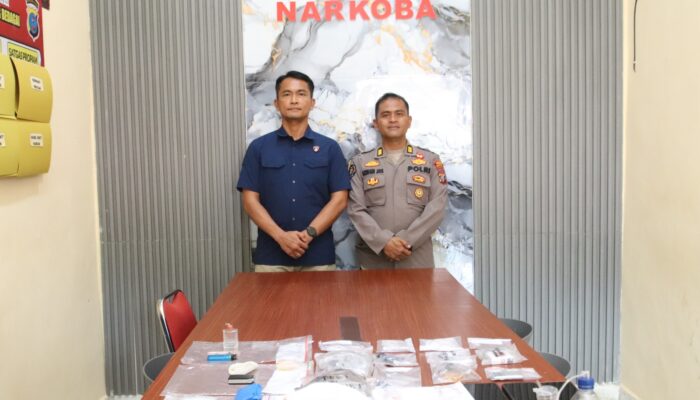 Delapan Kali GSN Digelar, Satres Narkoba Polres Sergai Bekuk 23 Pelaku dan Sita Puluhan Gram Sabu