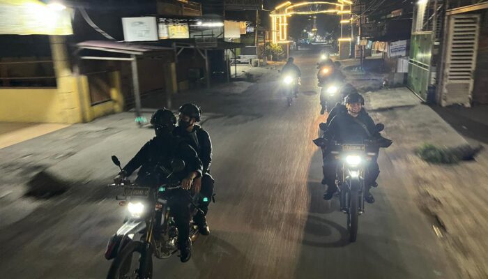 Brimob Polda Sumut Patroli Hingga Dini Hari, Cegah Geng Motor dan Jaga Kondusivitas Kota Medan