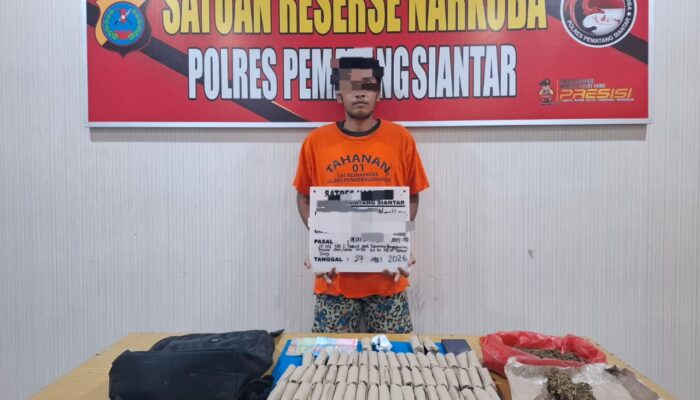 Hasil Pengembangan, Pemuda Gang Pulut Putih Ditangkap Simpan Puluhan Paket Ganja