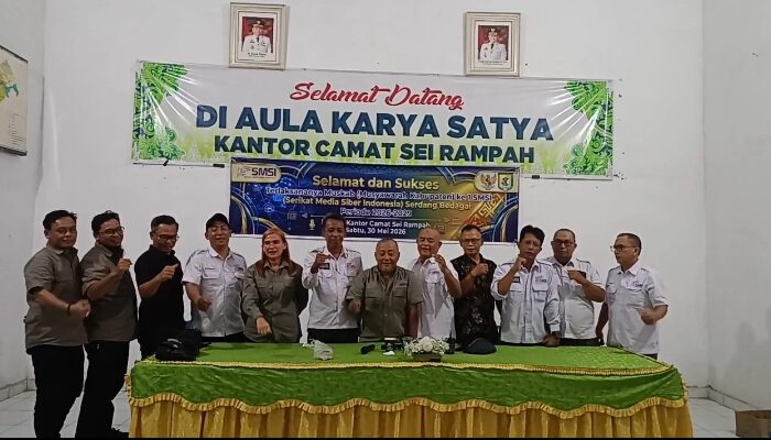 Zuhari Kembali Nahkodai SMSI Sergai, Muskab I Tegaskan Semangat Profesionalisme Media Siber