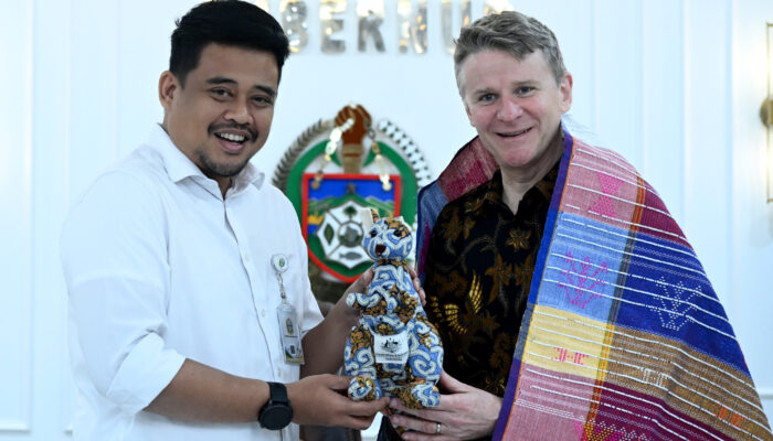 Gubernur Bobby Nasution Promosikan Sumut ke Dubes Australia sebagai Gerbang Investasi Indonesia Barat