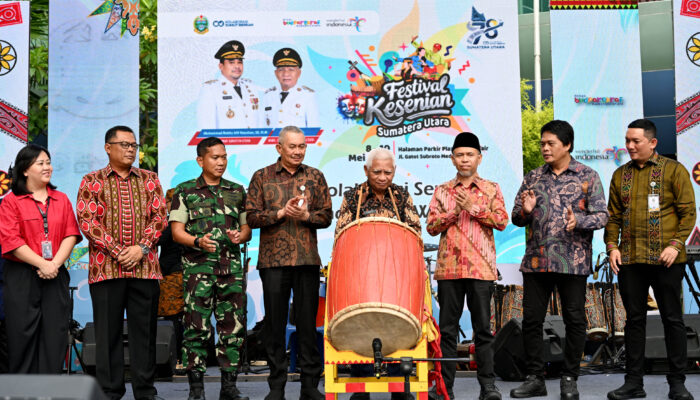 Wagub Surya Harapkan Festival Kesenian Sumut Jadi Ruang Merawat Identitas Budaya dan Harmoni Keberagaman