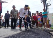 Bukan Sekadar Janji, Rico Waas Segera Eksekusi Jalan Rusak di Marelan, Dua Titik Langsung di Beton Bulan Ini