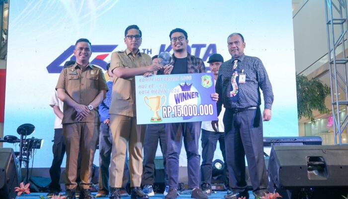 Usung Filosofi “Medan Tangguh”, Logo Hut Kota Medan Karya Orisinil Desainer Lokal Siap Menghiasi Gelaran AFF dan APEKSI