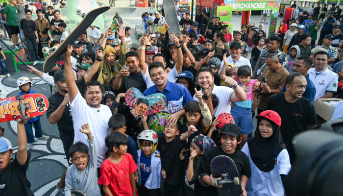 Saksikan Go Skateboarding Day 2026 di Medan, Bobby Nasution Dorong Penambahan Event dan Skatepark di Sumut