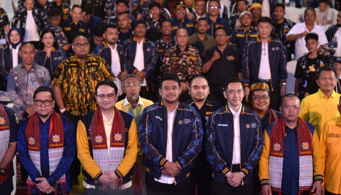 Gubsu Bobby Minta AMPI Satukan OKP Sumut Selesaikan Permasalahan