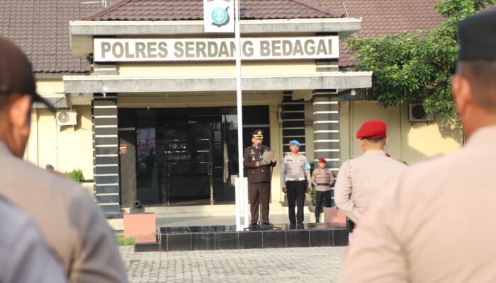 Peringati Hari Lahir Pancasila 2026, Polres Sergai Perkuat Semangat Persatuan dan Pengabdian Humanis