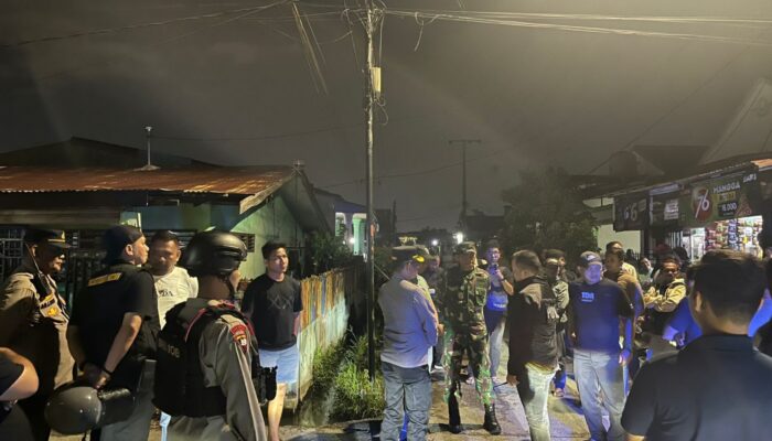100 Personel Brimob Sumut Siaga Hingga Dini Hari, Patroli Humanis Jaga Kamtibmas dan Respons Aduan Warga