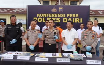 Rekayasa Begal Rp297 Juta Terbongkar, Karyawan Perusahaan di Dairi Diduga Habis Uang untuk Judi Online