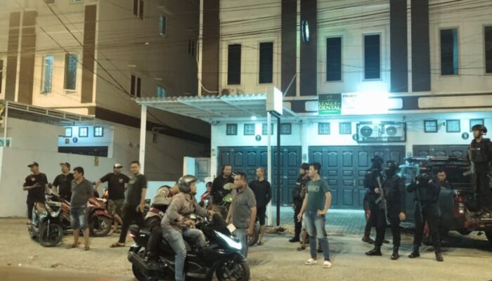 Patroli Dini Hari Brimob Sumut Sasar Titik Rawan Medan, Tawuran Berhasil Dibubarkan